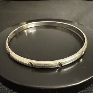 Vintage Sterling Silver Minimalist Bangle